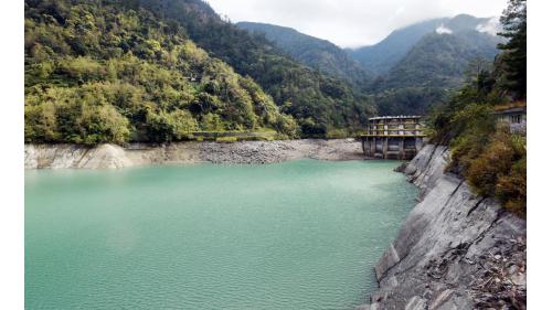 大甲溪流域德基水庫排洪隧道取水口