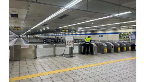 捷運板南線南港線善導寺站(BL13)地下一樓大廳層