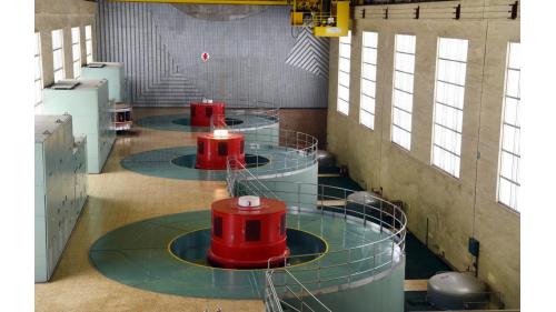 啟用年份為1974年，有效落差為143.1公尺，總出力234MW(78.0MWx3)。
 