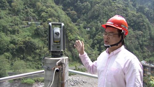 大甲溪流域德基水庫全測站自動經緯儀