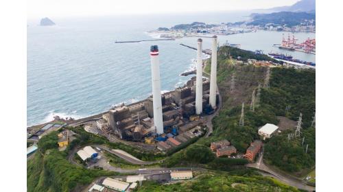 基隆港:協和電廠全景