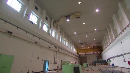 大甲溪流域馬鞍電廠兩部水輪發電機組