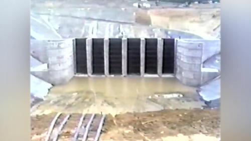 明湖抽蓄水力發電鋼管樁及圍堰拆除工程