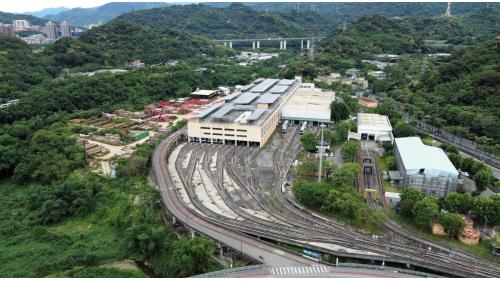 捷運文湖線三級機廠木柵機廠全貌