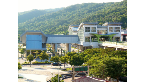 捷運內湖線沿線車站劍南路站(BR15)車站全貌