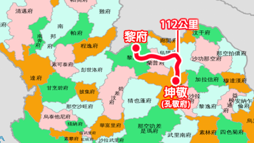 榮工處海外業務東南亞泰國春沛至柴雅朋公路地理位置