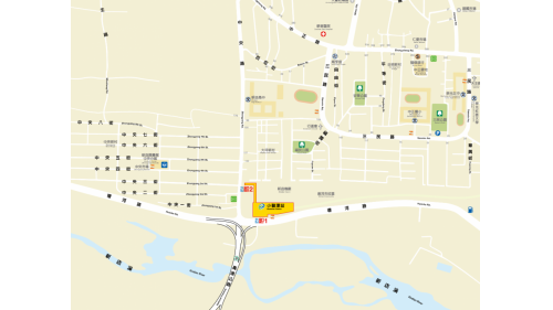 捷運松山新店線之新店線小碧潭支線小碧潭站(G03A)位置圖