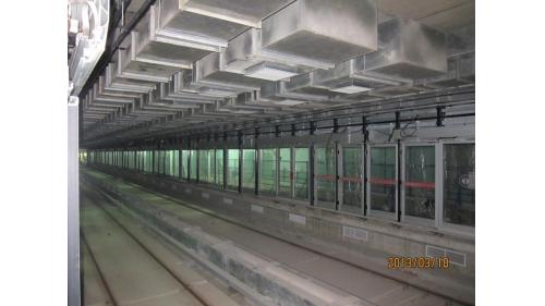 桃園機場捷運線機電工程-月台門
