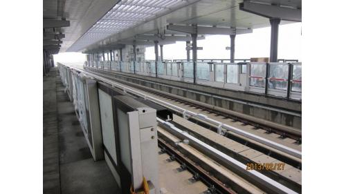 桃園機場捷運線機電工程-月台門