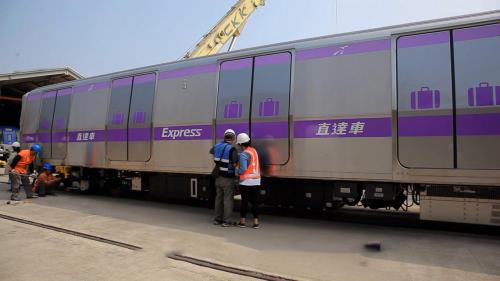 桃園機場捷運線機電工程-直達車