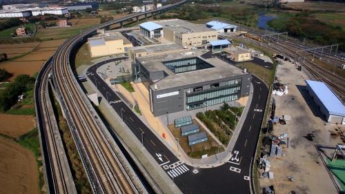 桃園機場捷運線維修機廠設施-青埔機廠
