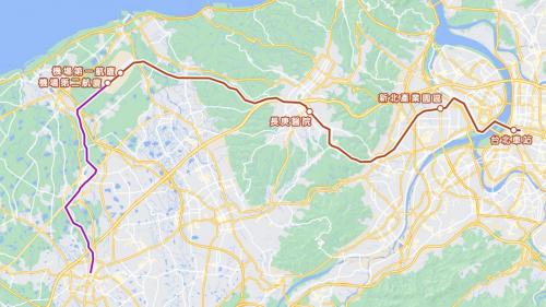 桃園機場捷運線運營模式-直達車