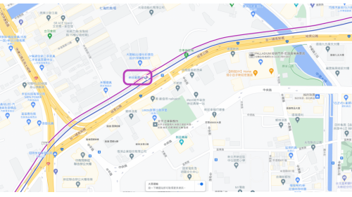 桃園機場捷運沿線車站-新莊副都心站(A4)位置圖