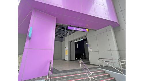桃園機場捷運沿線車站-泰山站(A5)站體設施-出口