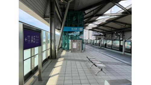 桃園機場捷運沿線車站-泰山站(A5)月台層