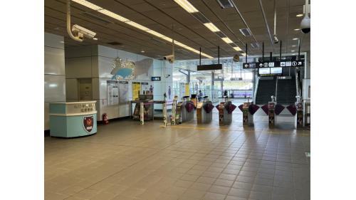 桃園機場捷運沿線車站-林口站(A9)大廳層
