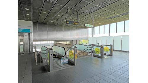 桃園機場捷運沿線車站-坑口站(A11)站體設施-大廳層