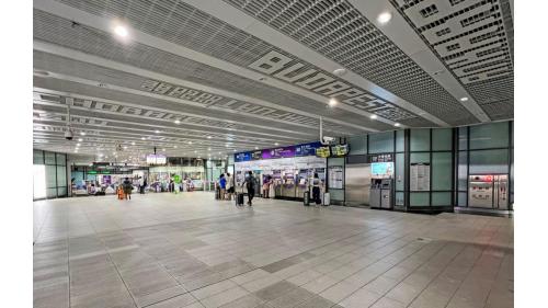 桃園機場捷運沿線車站-機場第一航廈站(A12)站體設施大廳層