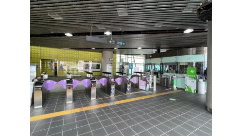 桃園機場捷運沿線車站-橫山站(A16)站體設施-大廳層