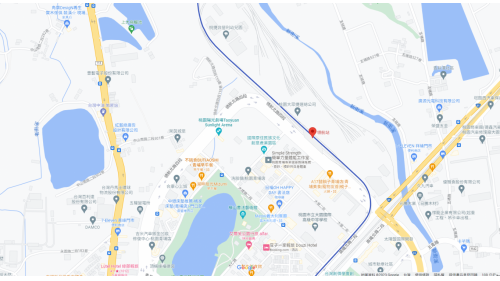 桃園機場捷運沿線車站-領航站(A17)位置圖