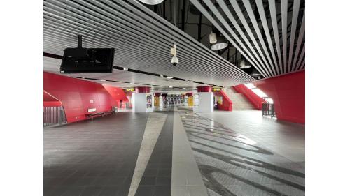 桃園機場捷運沿線車站-桃園高鐵站(A18)站體設施-大廳層