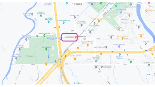桃園機場捷運沿線車站-桃園體育園區站(A19)位置圖