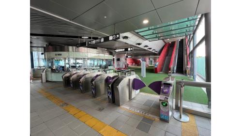 桃園機場捷運沿線車站-桃園體育園區站(A19)大廳層