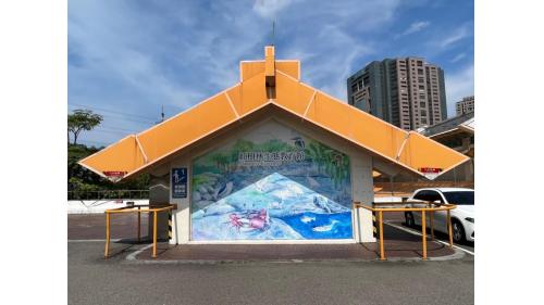 淡海輕軌綠山線沿線車站-紅樹林站周邊-紅樹林生態展示教育館