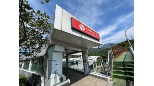 淡海輕軌綠山線沿線車站-淡金鄧公站-出口