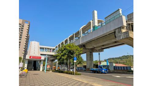 淡海輕軌綠山線沿線車站-淡金北新站