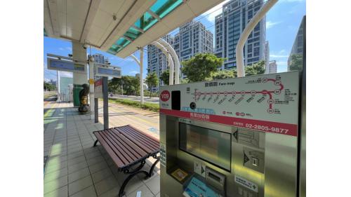 淡海輕軌綠山線沿線車站-濱海沙崙站-樓層構造