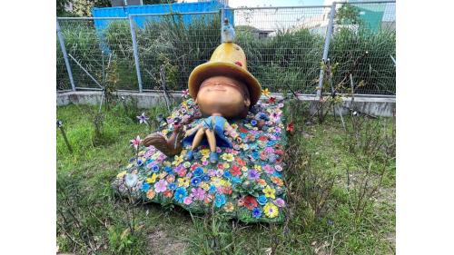 淡海輕軌綠山線沿線車站-崁頂站-公共藝術