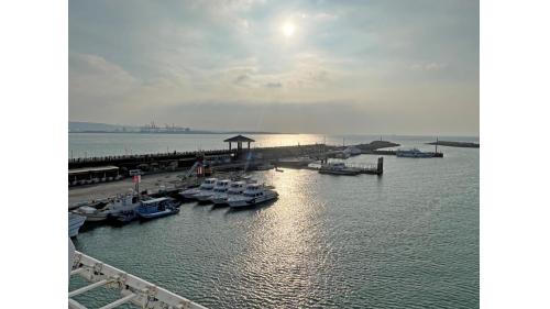 淡海輕軌藍海線沿線車站-淡水漁人碼站-周邊