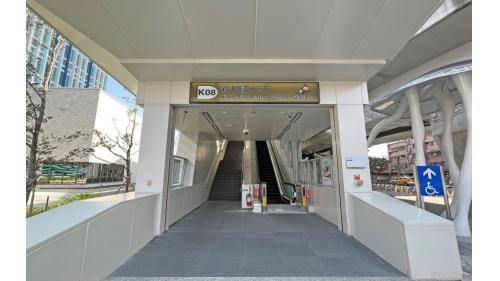 安坑輕軌沿線車站-新和國小站-位置