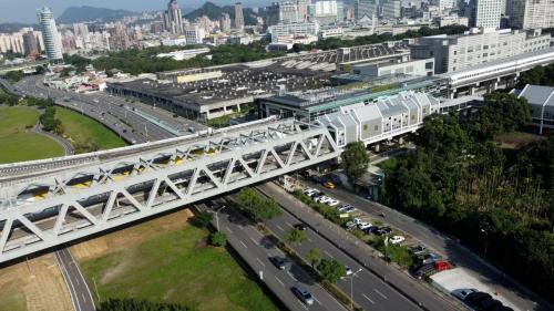 安坑輕軌沿線車站-十四張站-站體設施