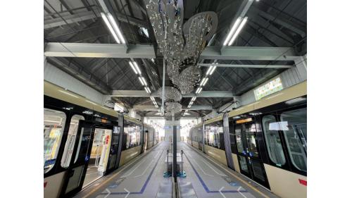 安坑輕軌沿線車站-十四張站-公共藝術
