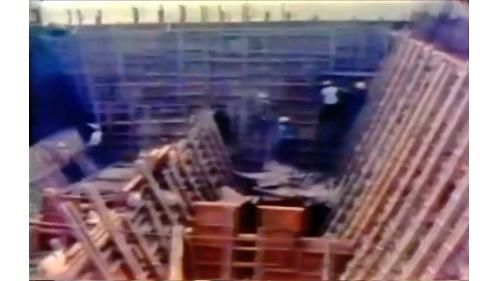 十大建設-中國大煉鋼廠-煤倉漏斗施工