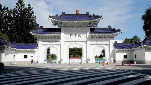 中正紀念堂-結構體工程-中正紀念堂側牌樓