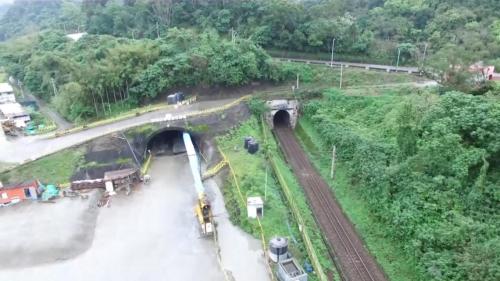 東線鐵路自強隧道拓寛工程-三民段改線施工