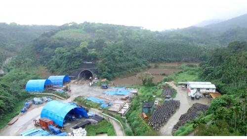 東線鐵路自強隧道拓寛工程-三民段改線施工-北口