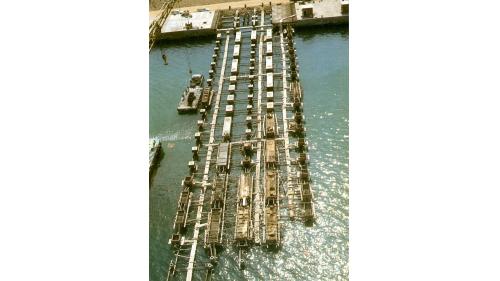 榮工處海外業務-沙烏地阿拉伯-吉達軍港離岸工程