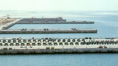 榮工處海外業務-沙烏地阿拉伯-吉達軍港離岸工程