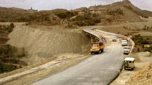榮工處海外業務-沙烏地阿拉伯-阿布哈區-巴哈36A道路工程