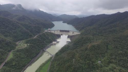 翡翠電廠水源翡翠水庫洩洪