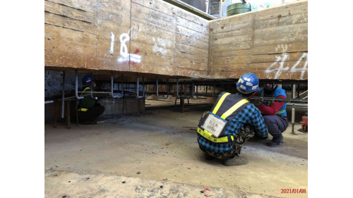 高雄市區鐵路地下化-帝冠式車站第二次遷移作業