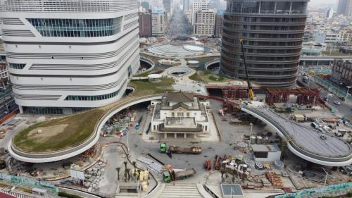 高雄市區鐵路地下化-帝冠式車站第二次遷移完成