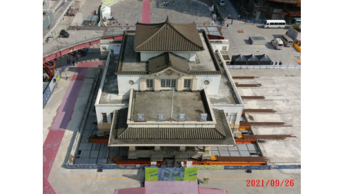 高雄市區鐵路地下化-帝冠式車站第二次遷移完成