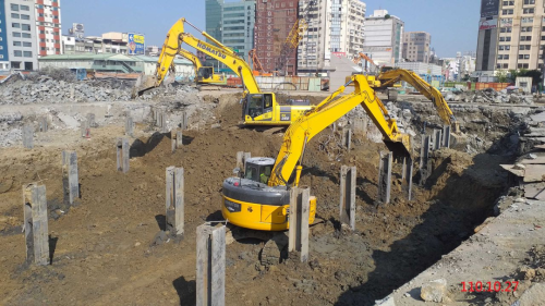 高雄市區鐵路地下化-高雄車站地下化工程-明挖覆蓋工程