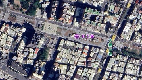 鐵路地下化計畫-高雄市區計畫新設車站-科工館站位置