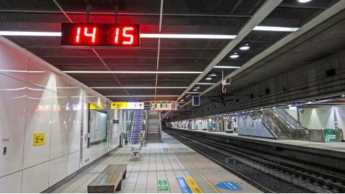 鐵路地下化計畫-高雄市區計畫新設車站-科工館站月台層